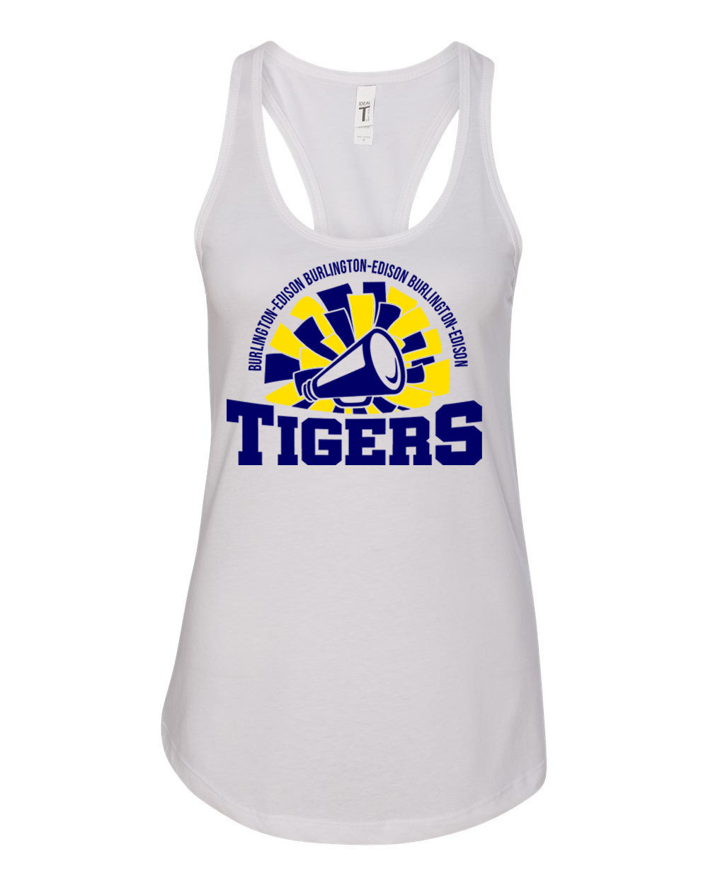 Burlington Edison Cheer Tank Top Design 4