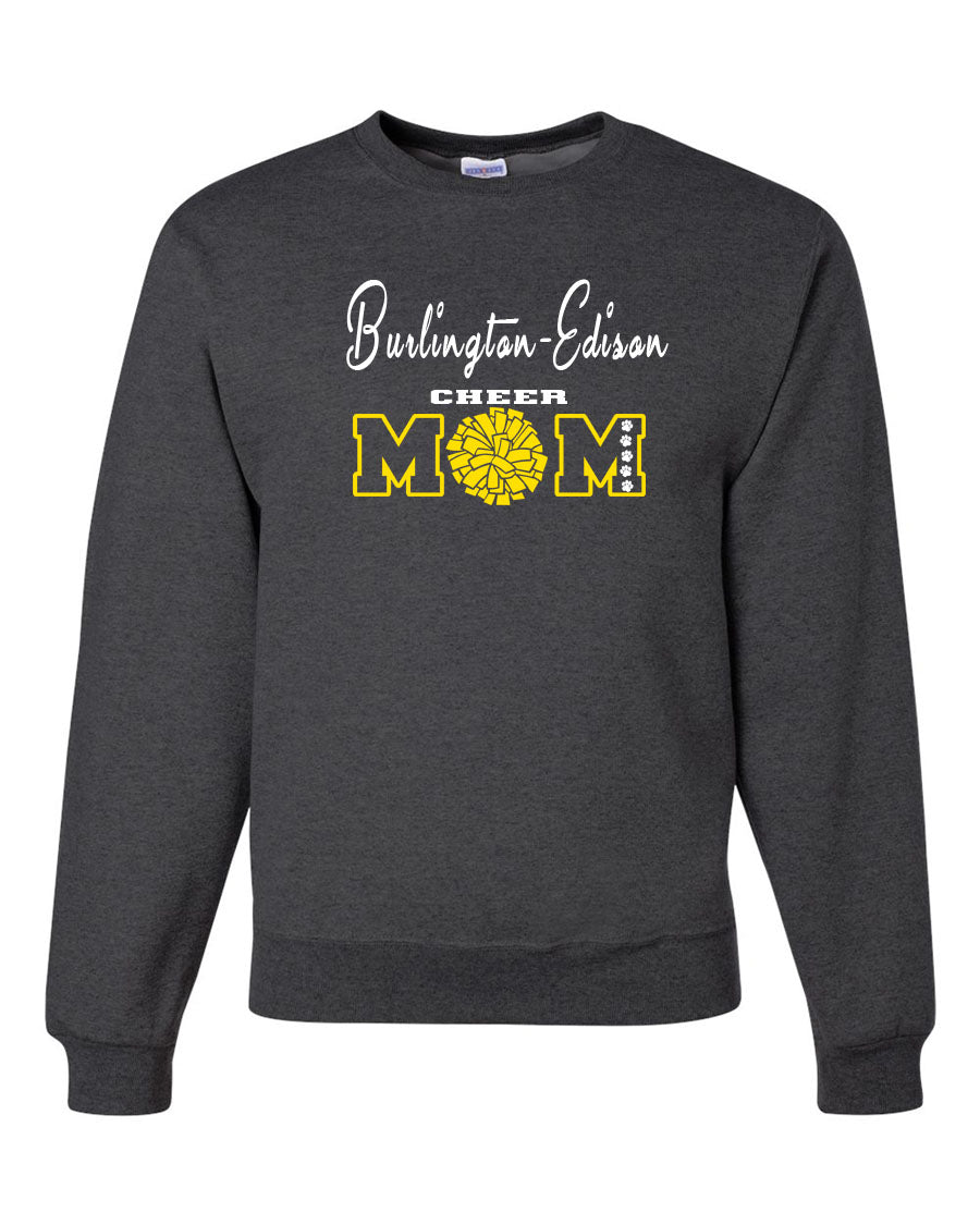 Burlington Edison Cheer non hooded sweatshirt Design 5