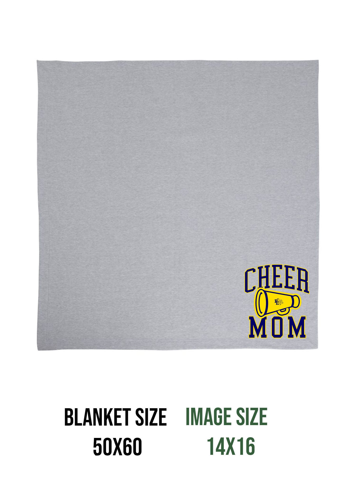Burlington Edison Cheer Design 6 Blanket