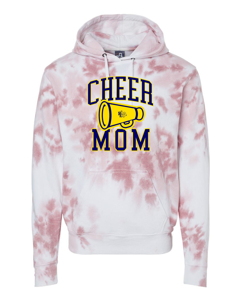 Burlington Edison Cheer Tie-Dye Hooded Sweatshirt Design 6
