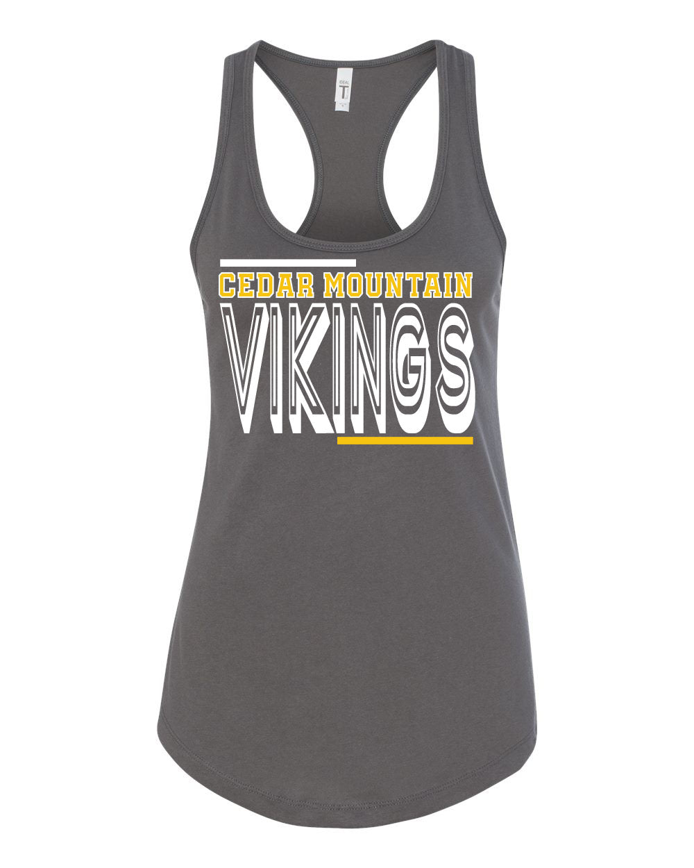 Cedar Mountain Racerback Tank Top Design 2