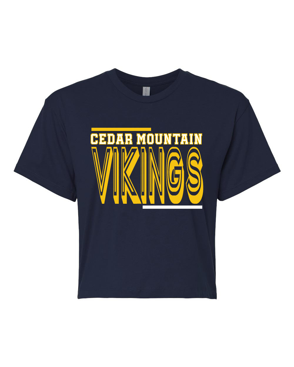 Cedar Mountain Design 2 Crop Top