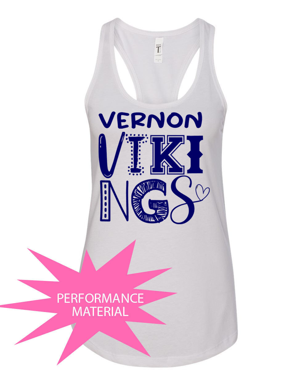 Cedar Mountain Design 4 Performance Racerback Tank Top