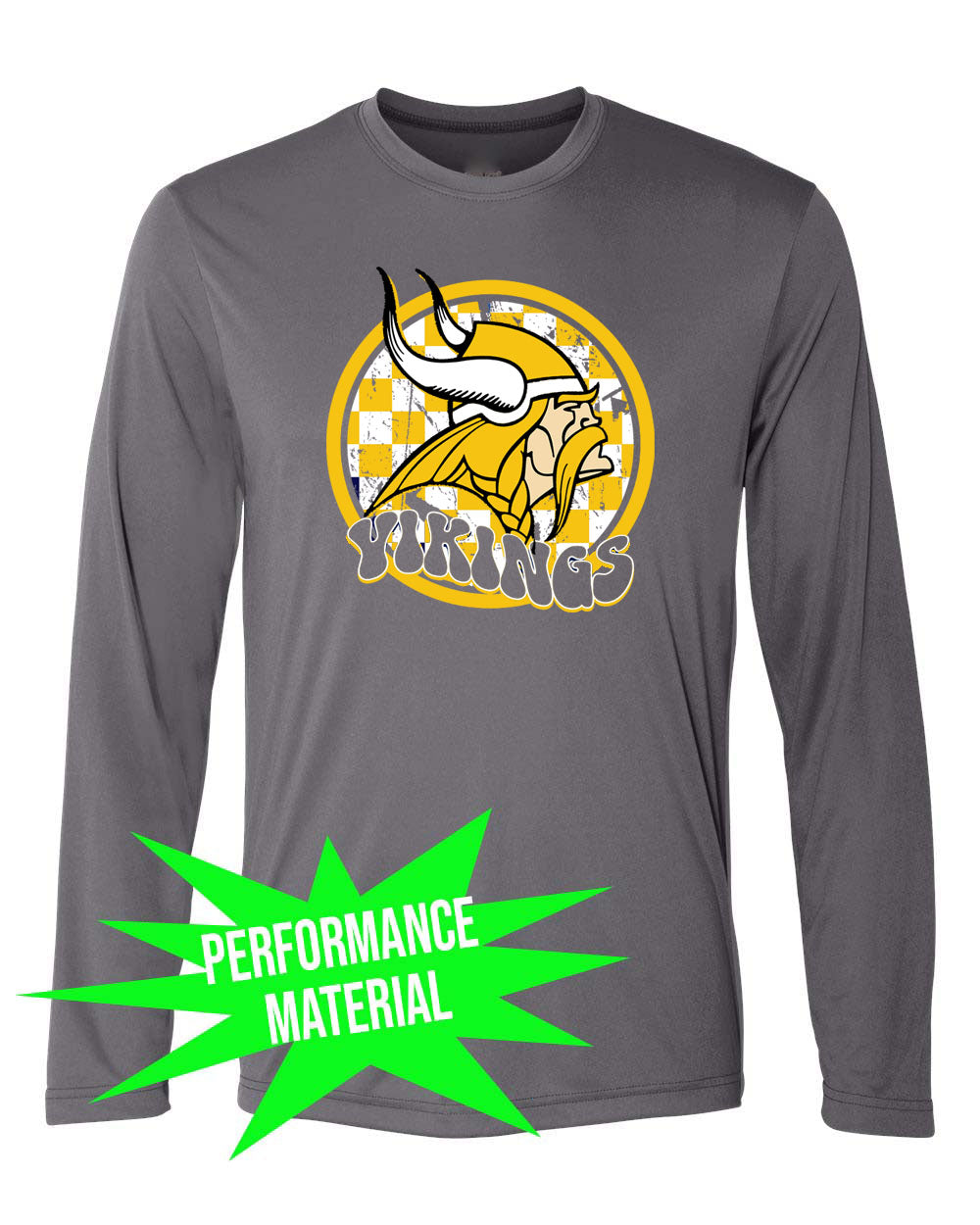 Glen Meadow Performance Material Long Sleeve Shirt Design 5