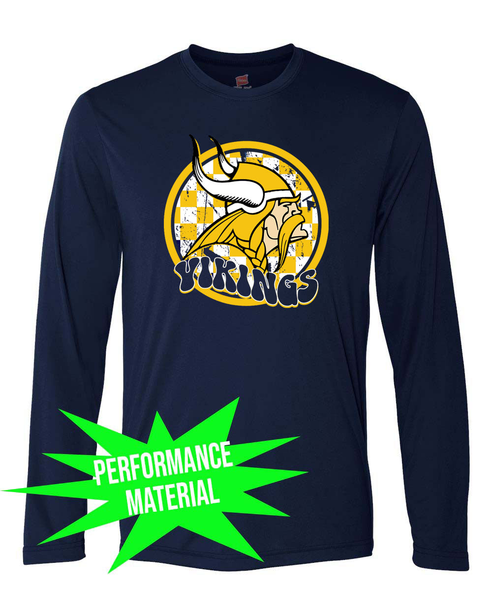 Glen Meadow Performance Material Long Sleeve Shirt Design 5