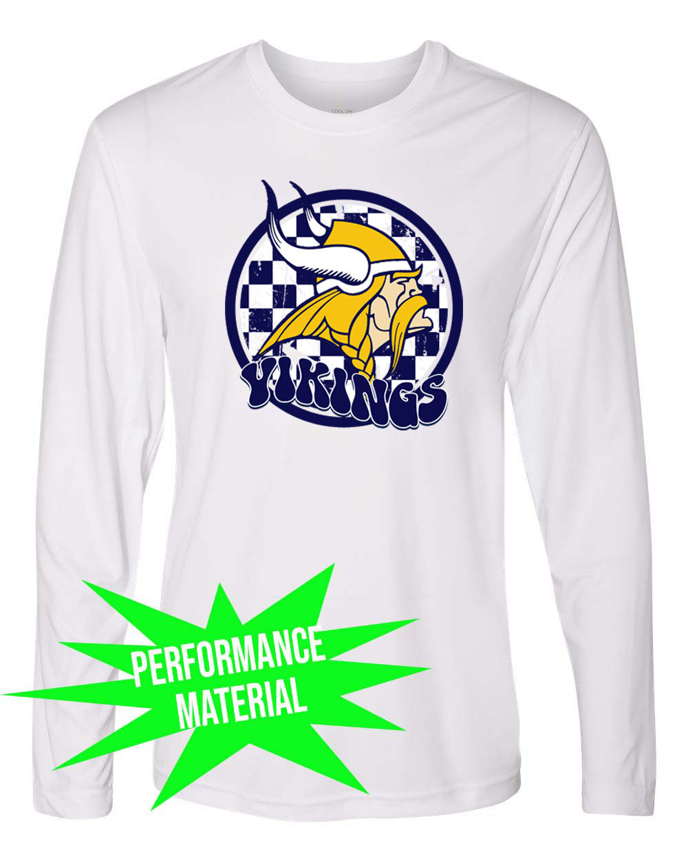 Glen Meadow Performance Material Long Sleeve Shirt Design 5