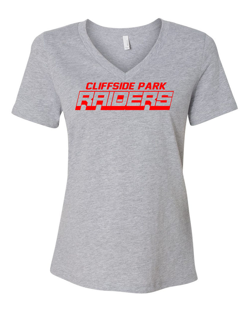 Cliffside Park V-neck T-Shirt Design 2