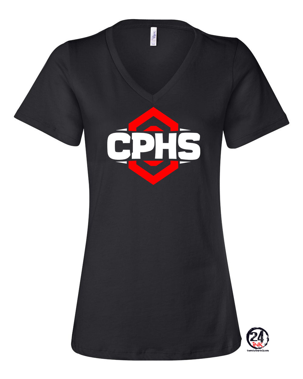 Cliffside Park V-neck T-Shirt Design 1
