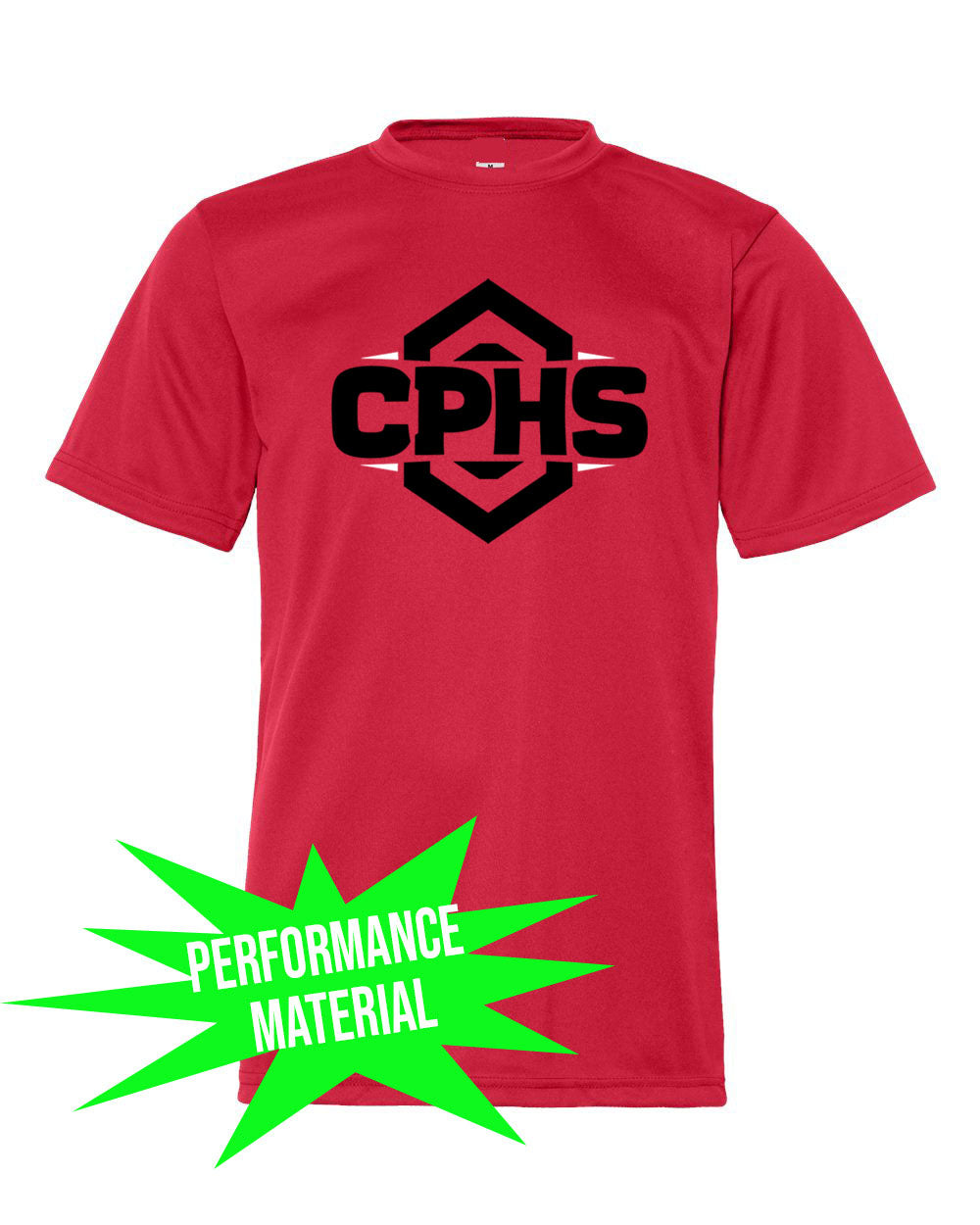 Cliffside Park Performance Material T-Shirt Design 1