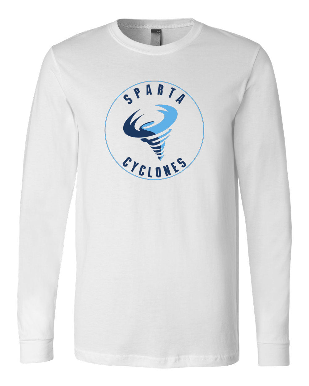 Sparta Cyclones Long Sleeve Shirt Design 1