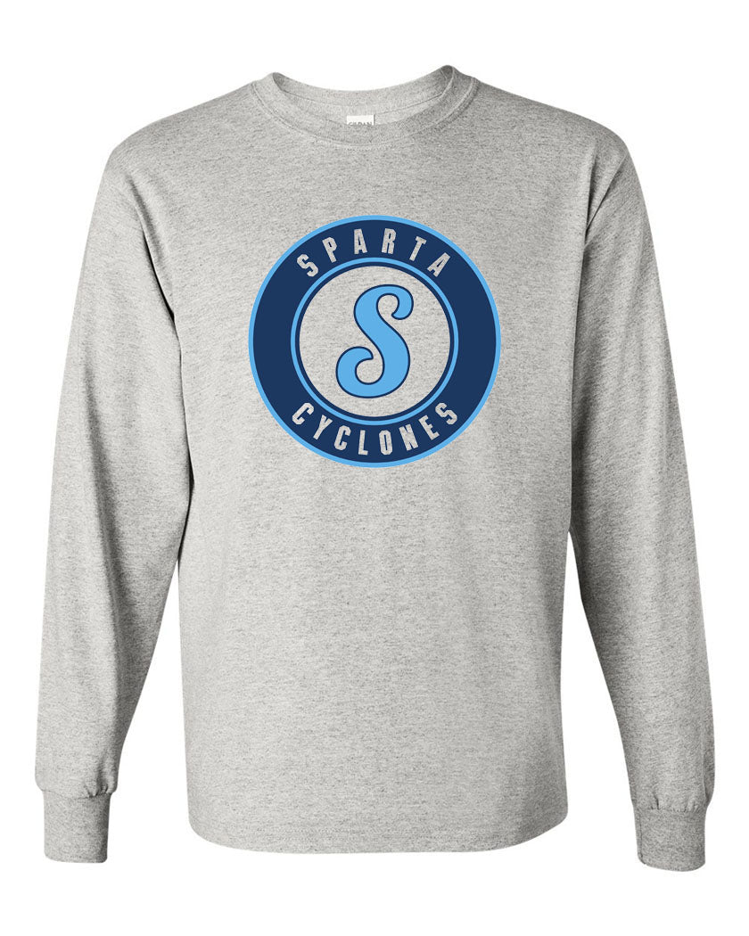 Sparta Cyclones Long Sleeve Shirt Design 3