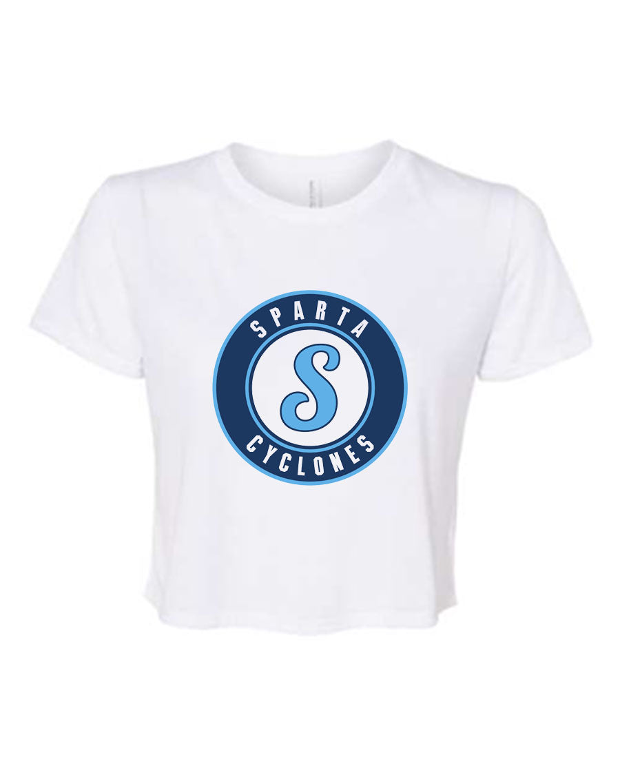 Sparta Cyclones Crop Top Design 3
