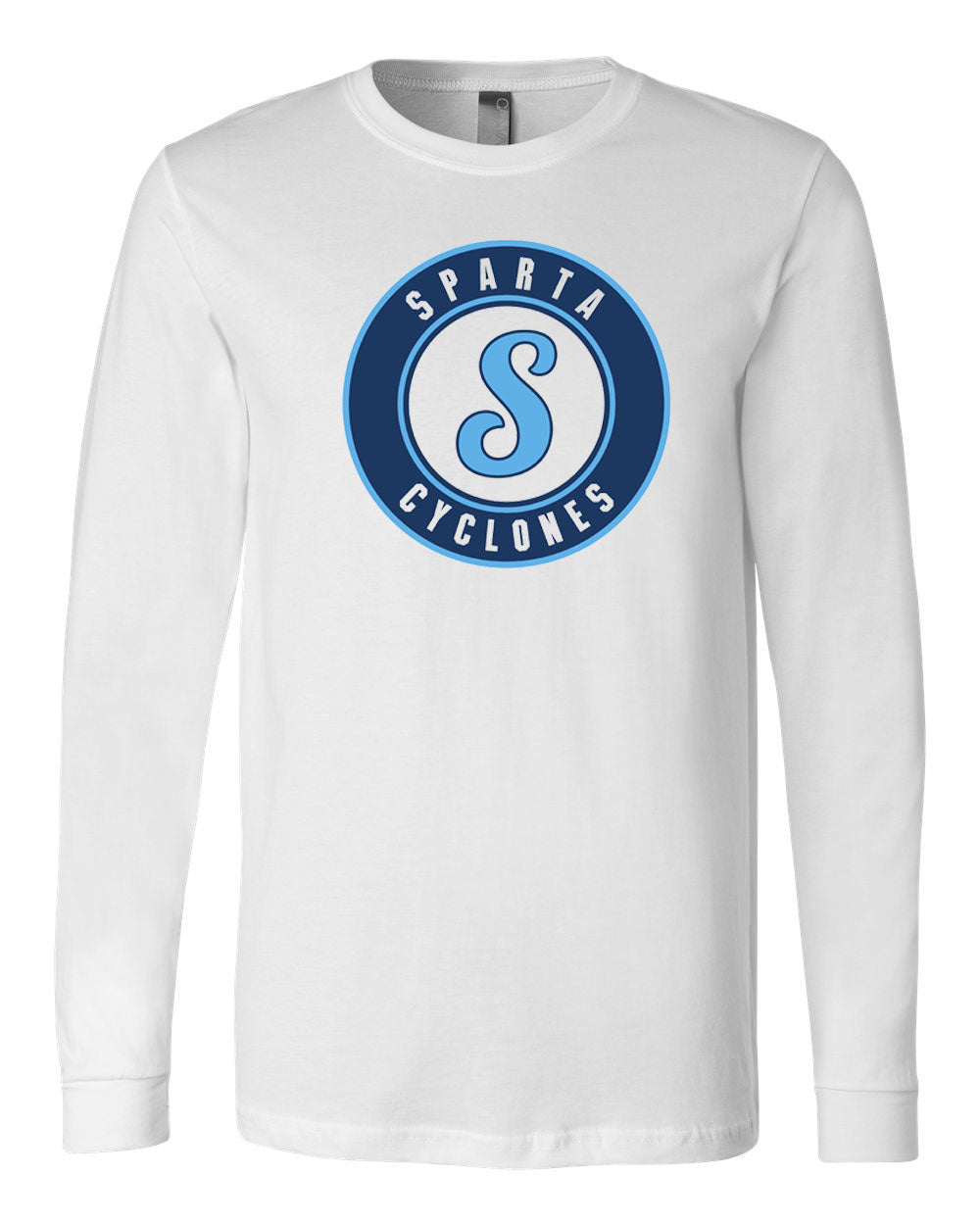 Sparta Cyclones Long Sleeve Shirt Design 3