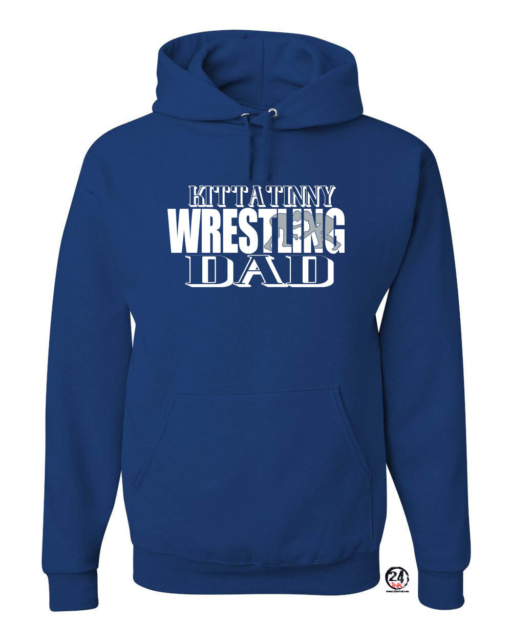 Kittatinny Wrestling Design 11 Hooded Sweatshirt