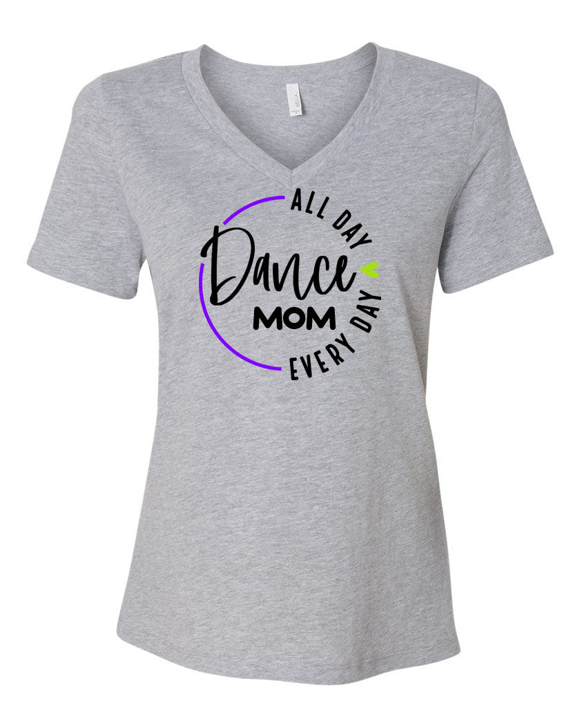 Evolution Dance Arts V-neck T-shirt Design 8