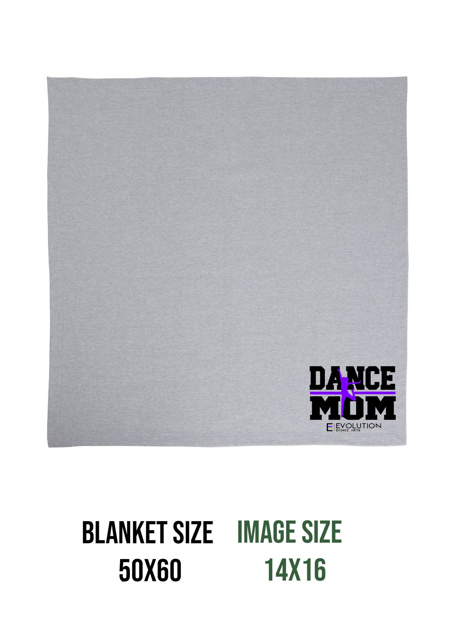 Evolution Dance Arts Blanket Design 6