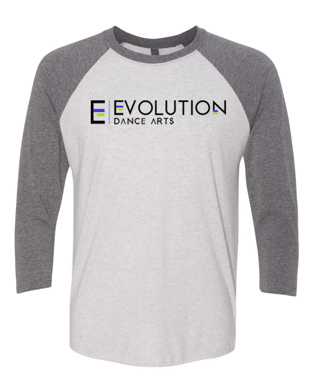 Evolution Dance Arts design 1 raglan shirt