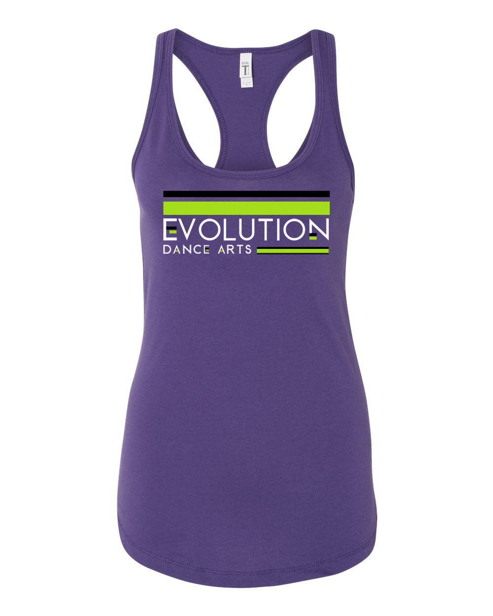 Evolution Dance Arts Design 3 Racerback Tank Top