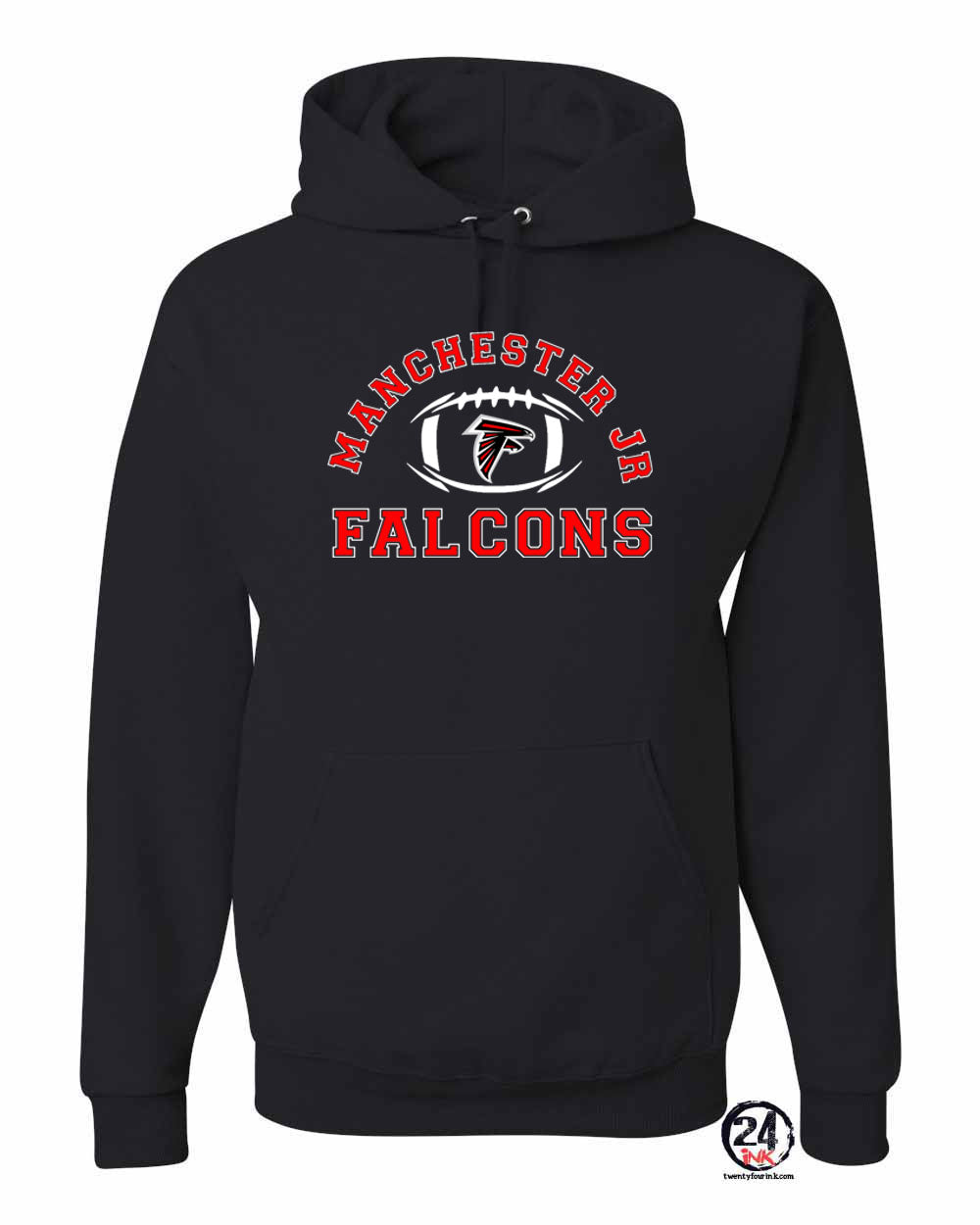 Falcons Football Hooded Sweatshirt Design 1
