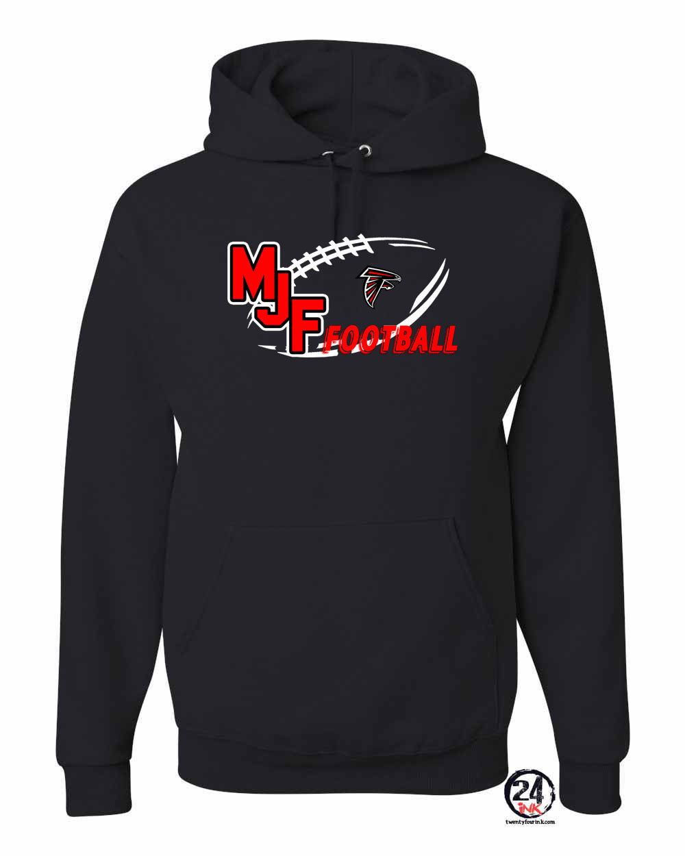 Falcons Football Hooded Sweatshirt Design 2