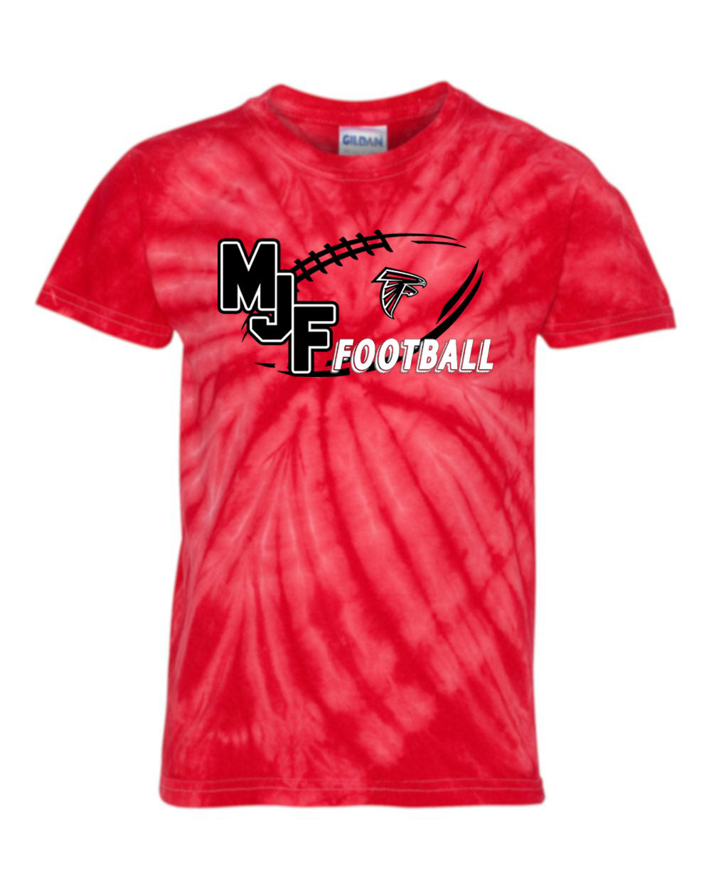 Falcons Football Tie Dye t-shirt Design 2