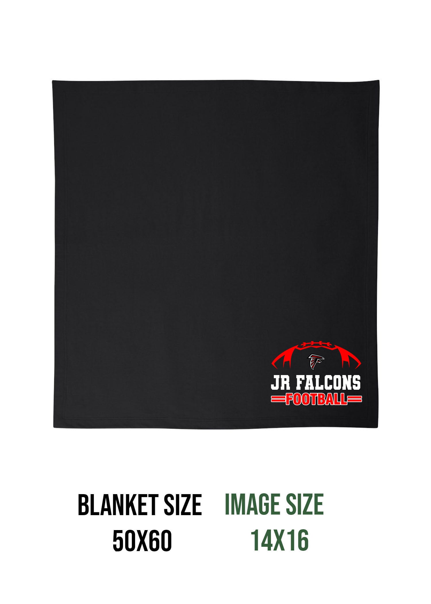 Falcons Football Blanket Design 3