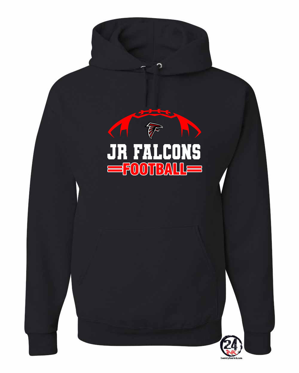 Falcons Football Hooded Sweatshirt Design 3