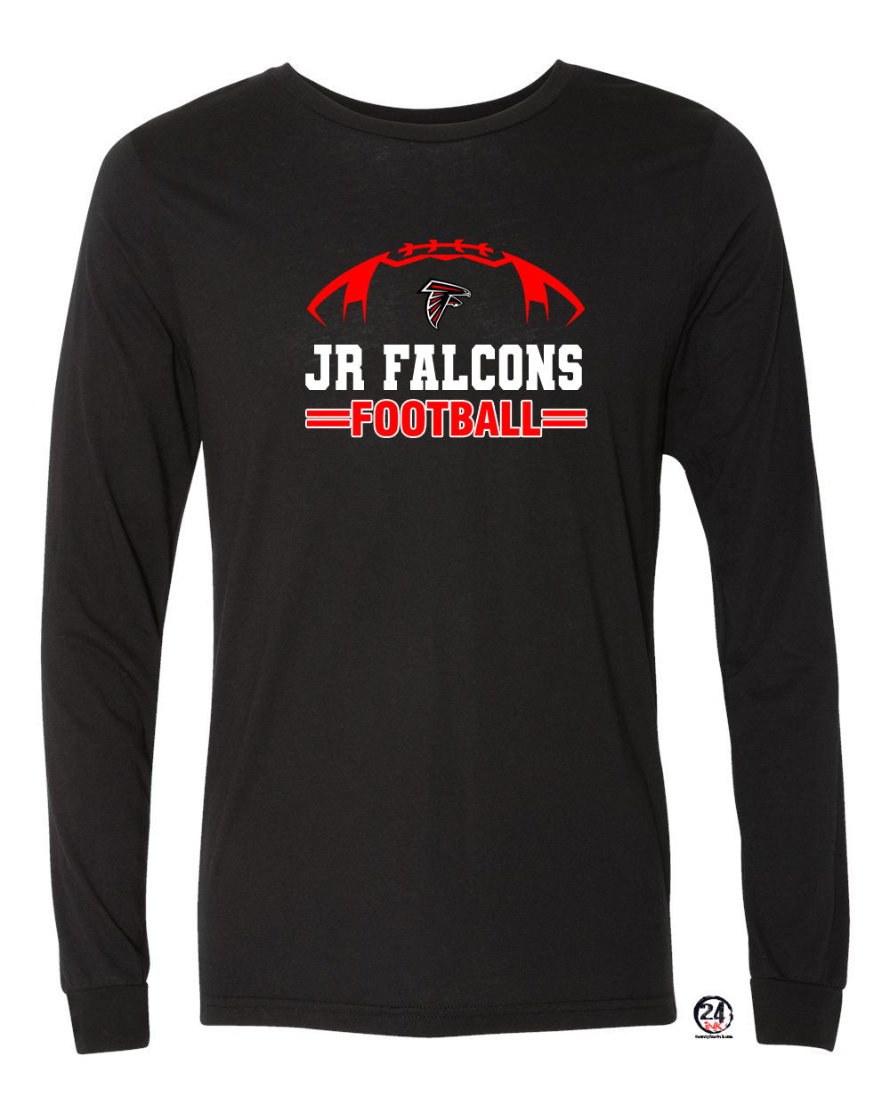 Falcons Football Long Sleeve Shirt Design 3
