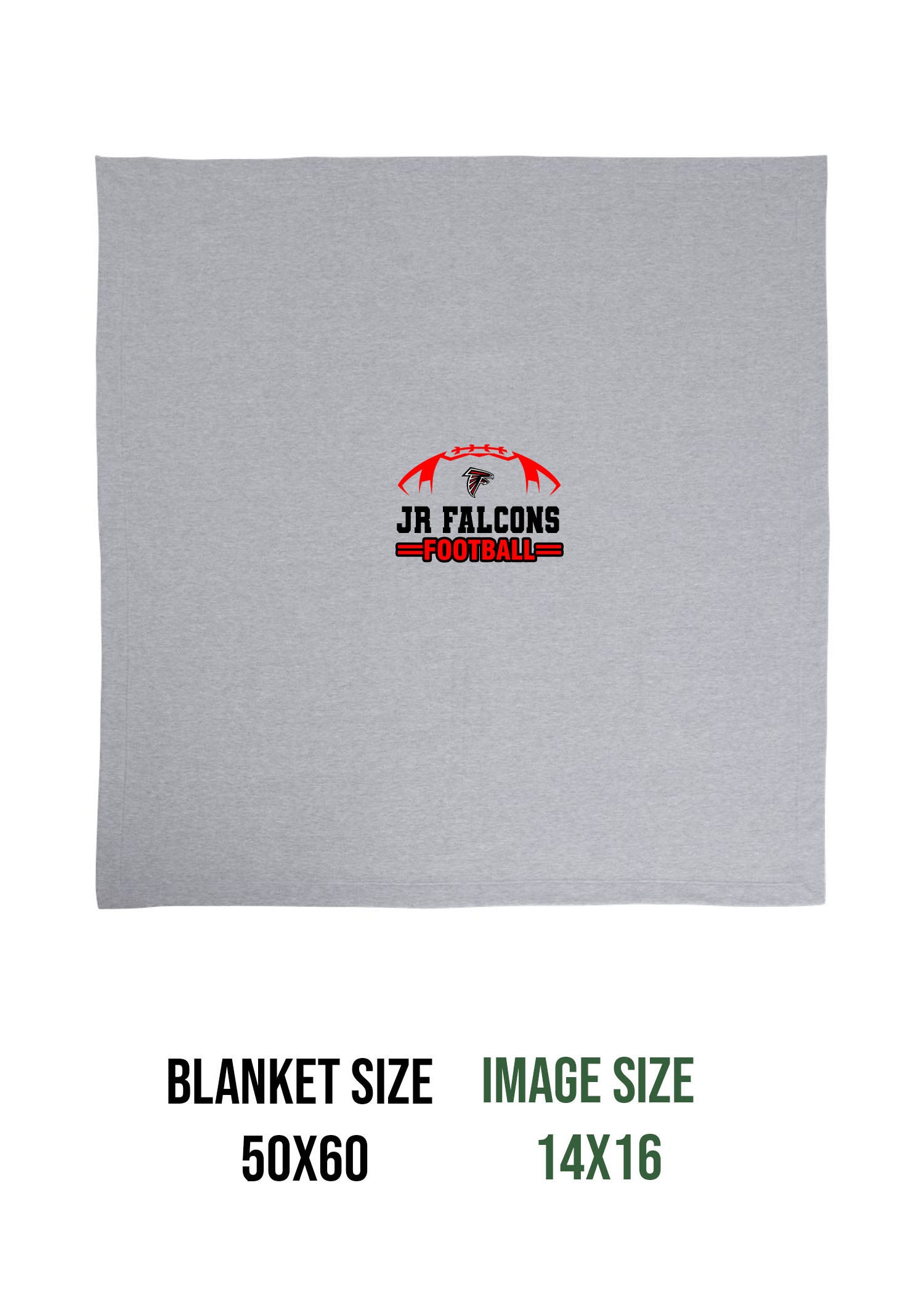 Falcons Football Blanket Design 3