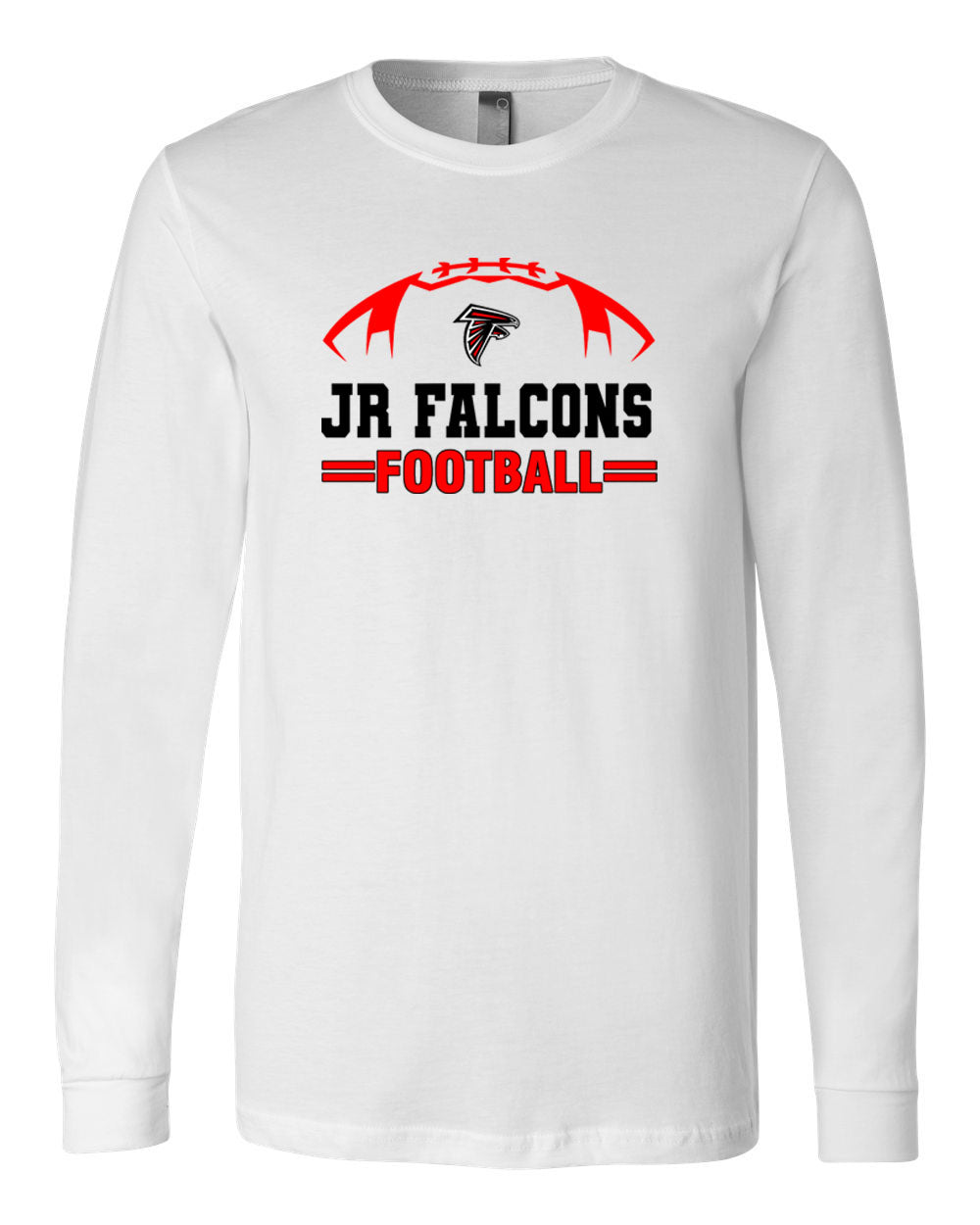Falcons Football Long Sleeve Shirt Design 3