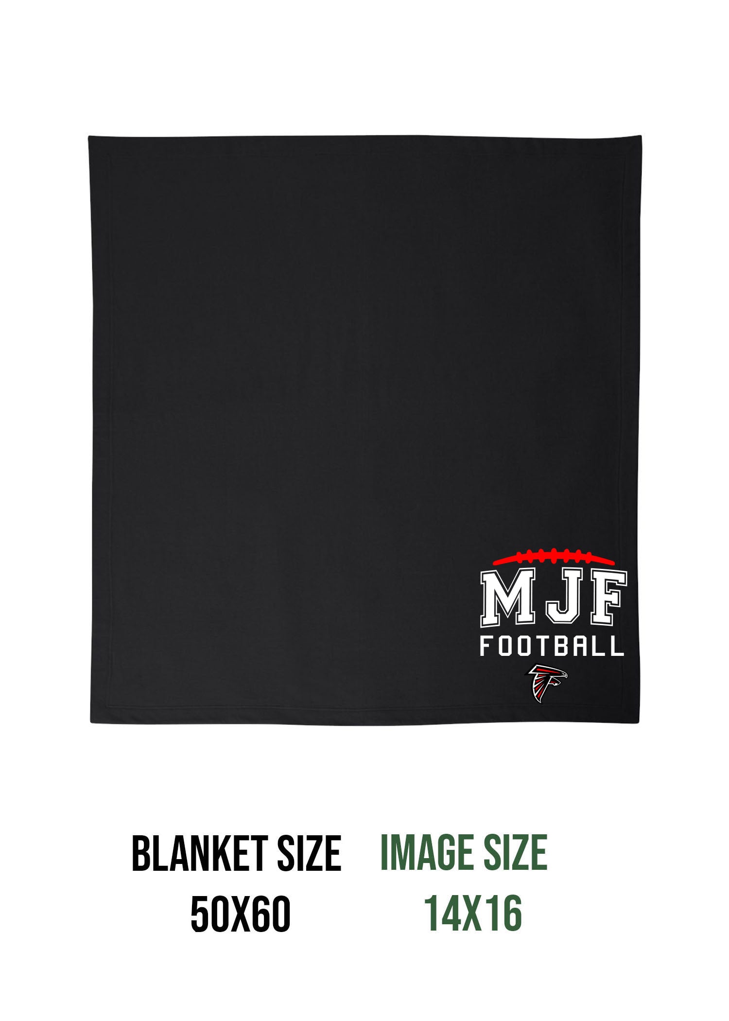 Falcons Football Blanket Design 4
