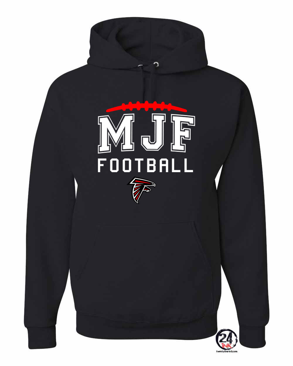 Falcons Football Hooded Sweatshirt Design 4