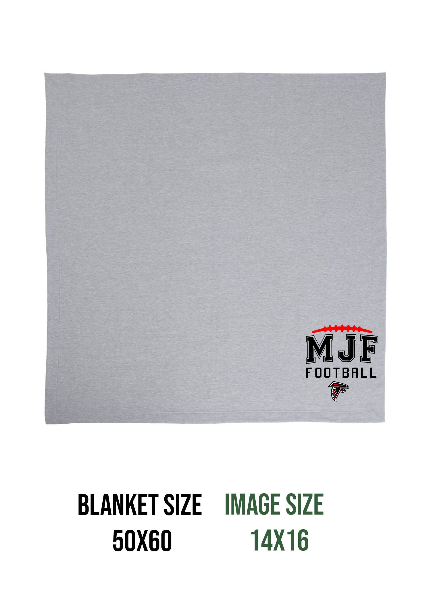Falcons Football Blanket Design 4