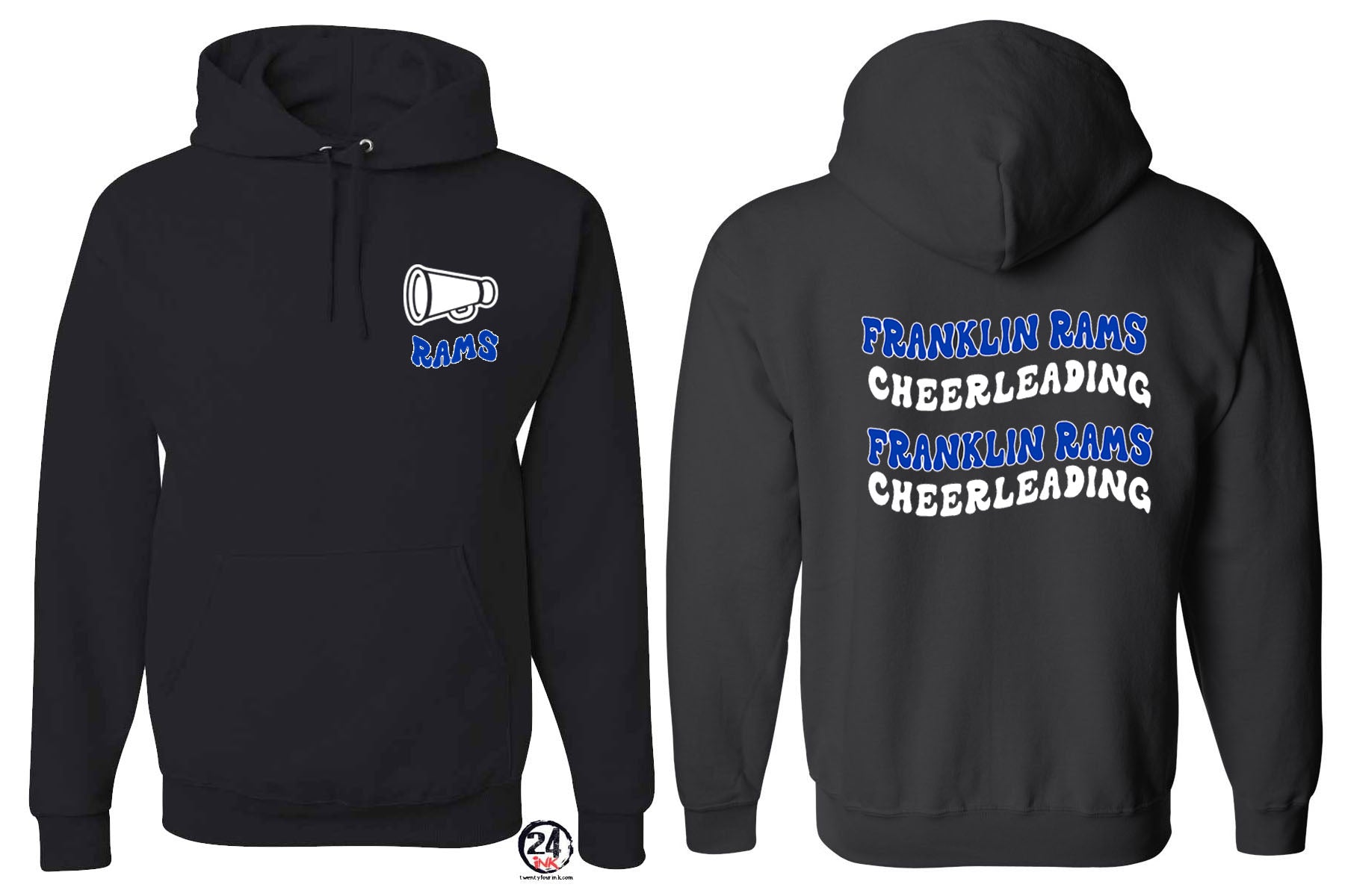 Franklin Cheer Design 1 Hooded Sweatshirt