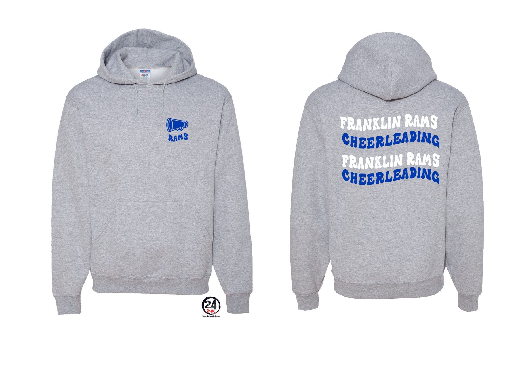 Franklin Cheer Design 1 Hooded Sweatshirt