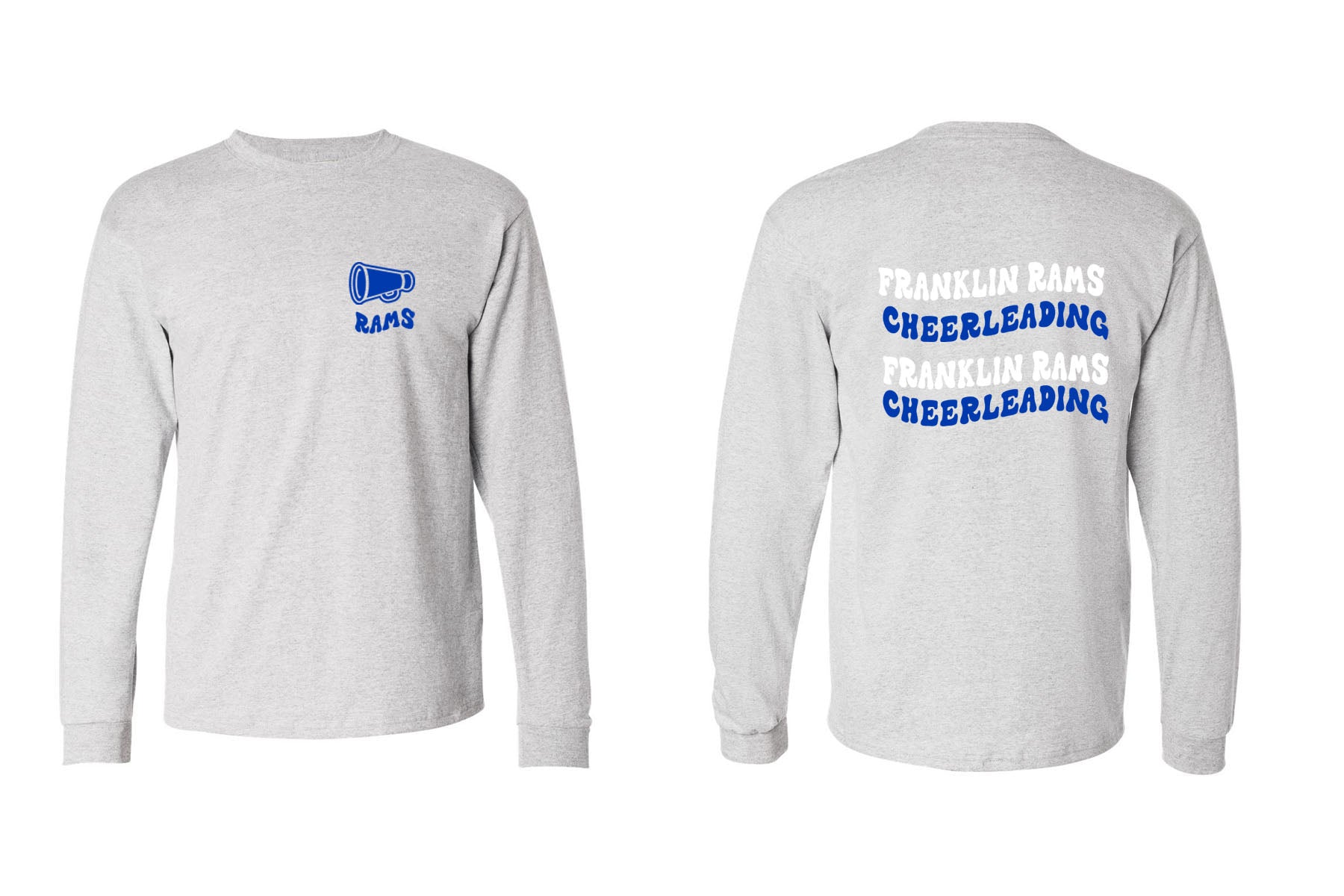 Franklin Cheer Design 1 Long Sleeve Shirt