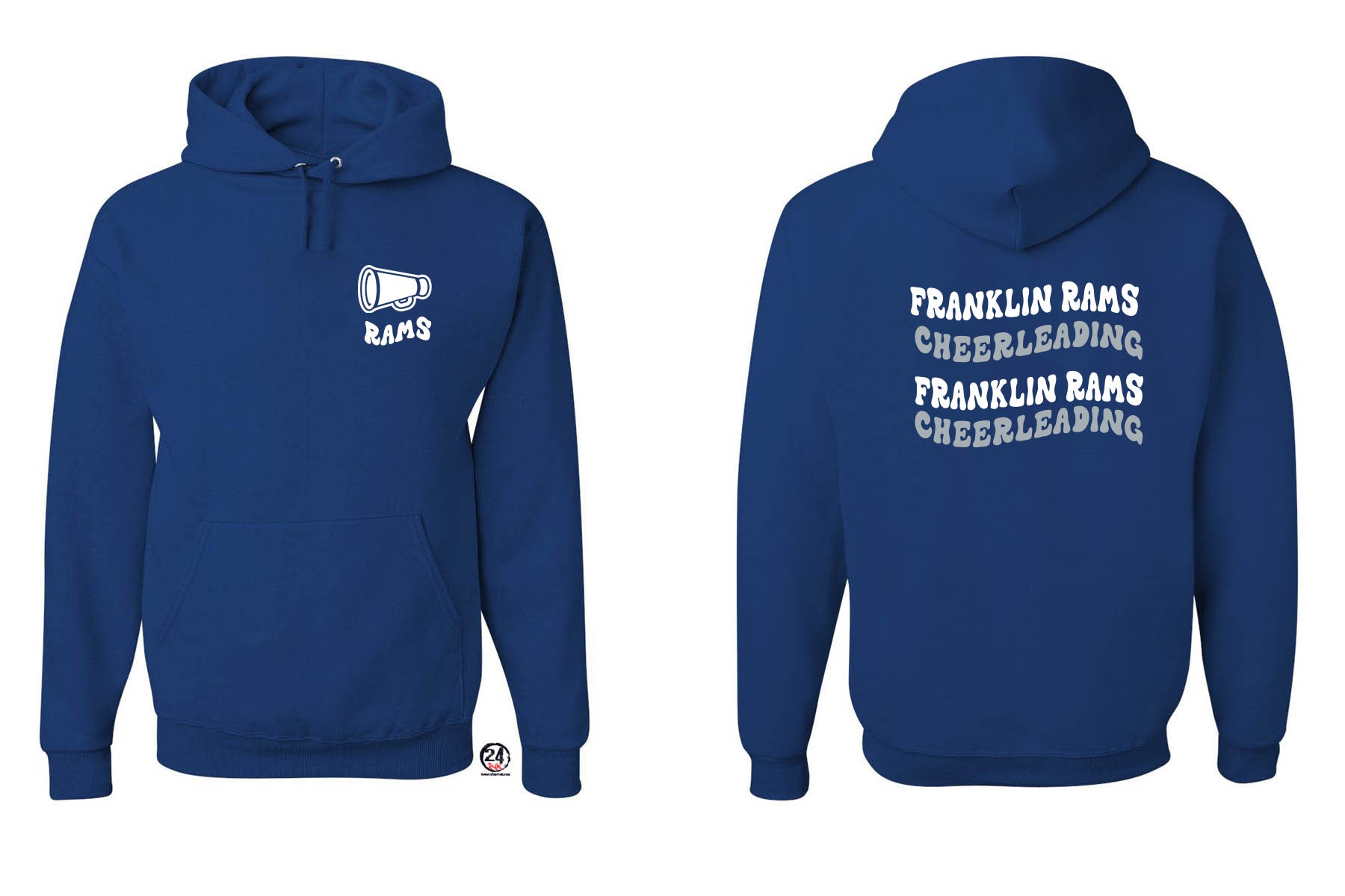 Franklin Cheer Design 1 Hooded Sweatshirt