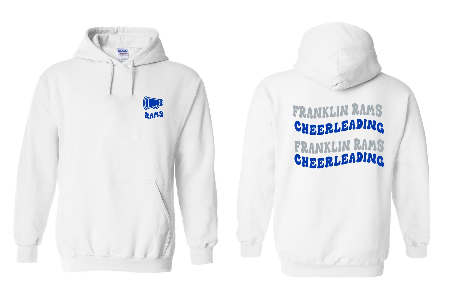 Franklin Cheer Design 1 Hooded Sweatshirt
