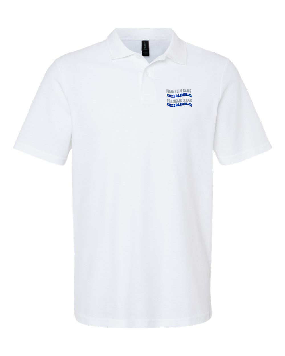 Franklin Cheer Polo T-Shirt Design 1