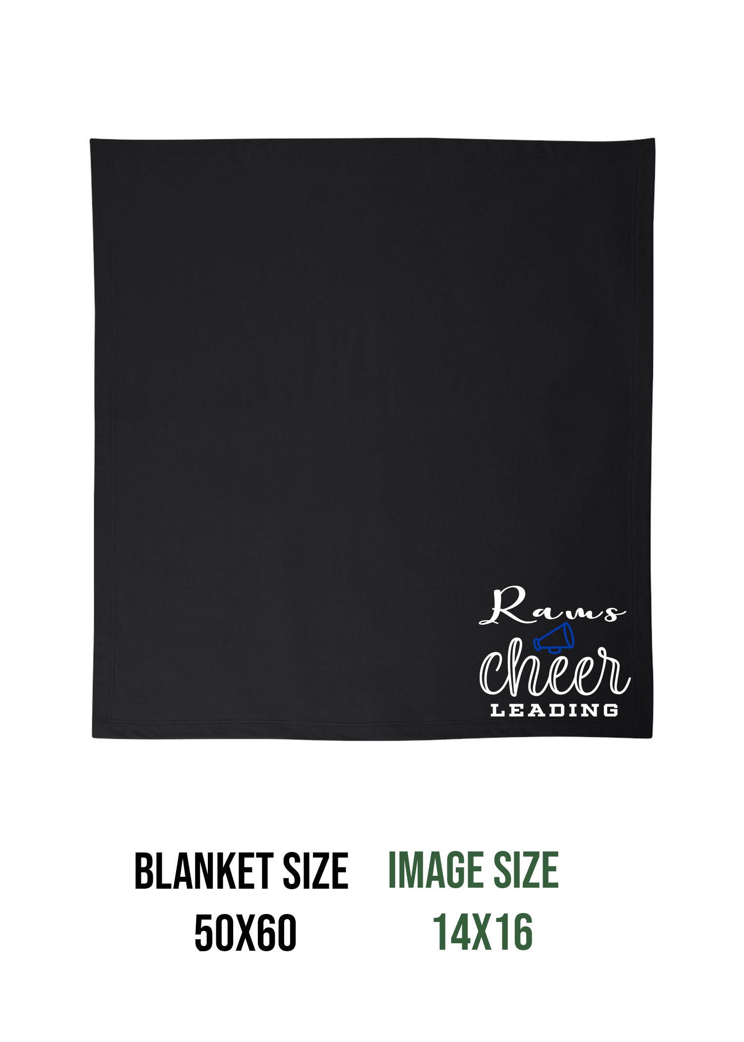 Franklin Cheer Design 2 Blanket