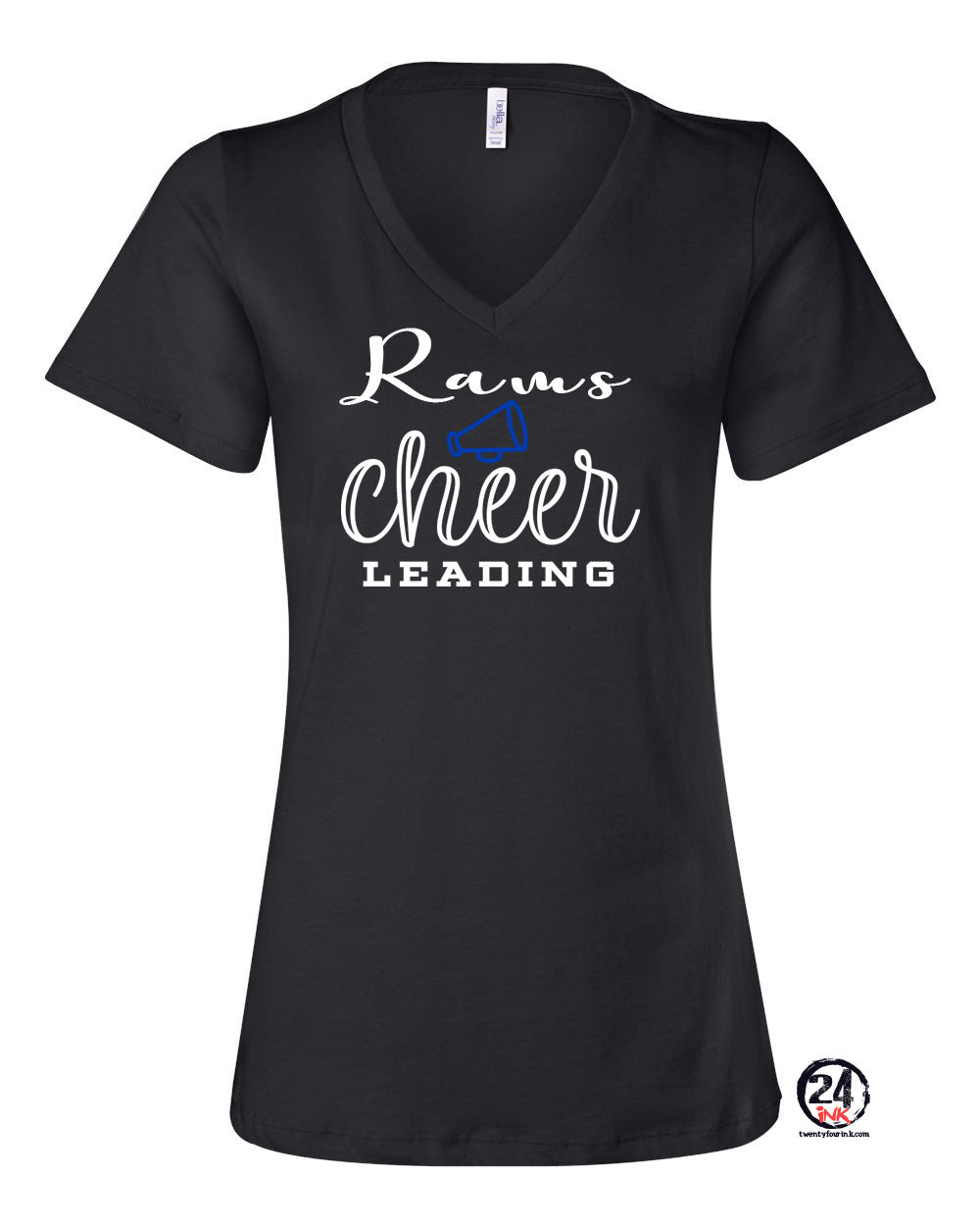 Franklin Cheer Design 2 V-neck T-Shirt