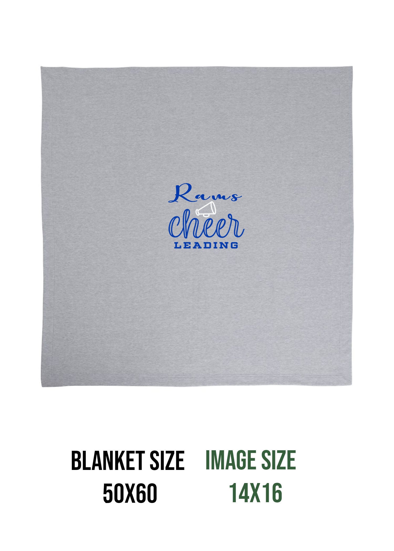 Franklin Cheer Design 2 Blanket