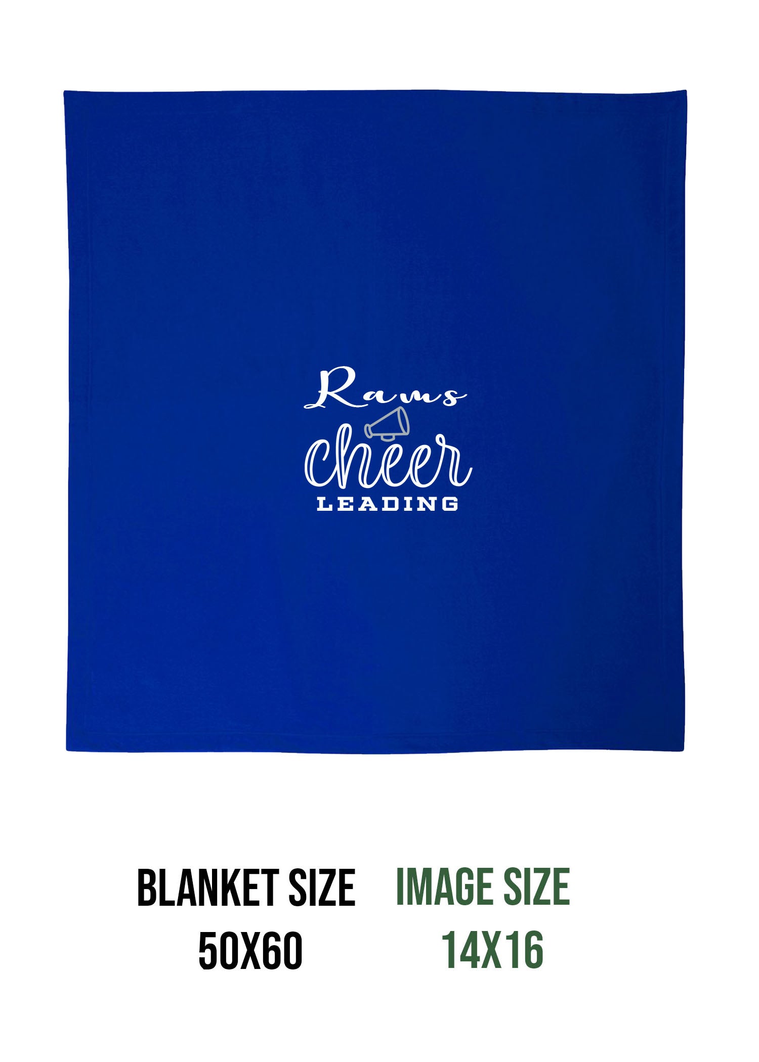 Franklin Cheer Design 2 Blanket