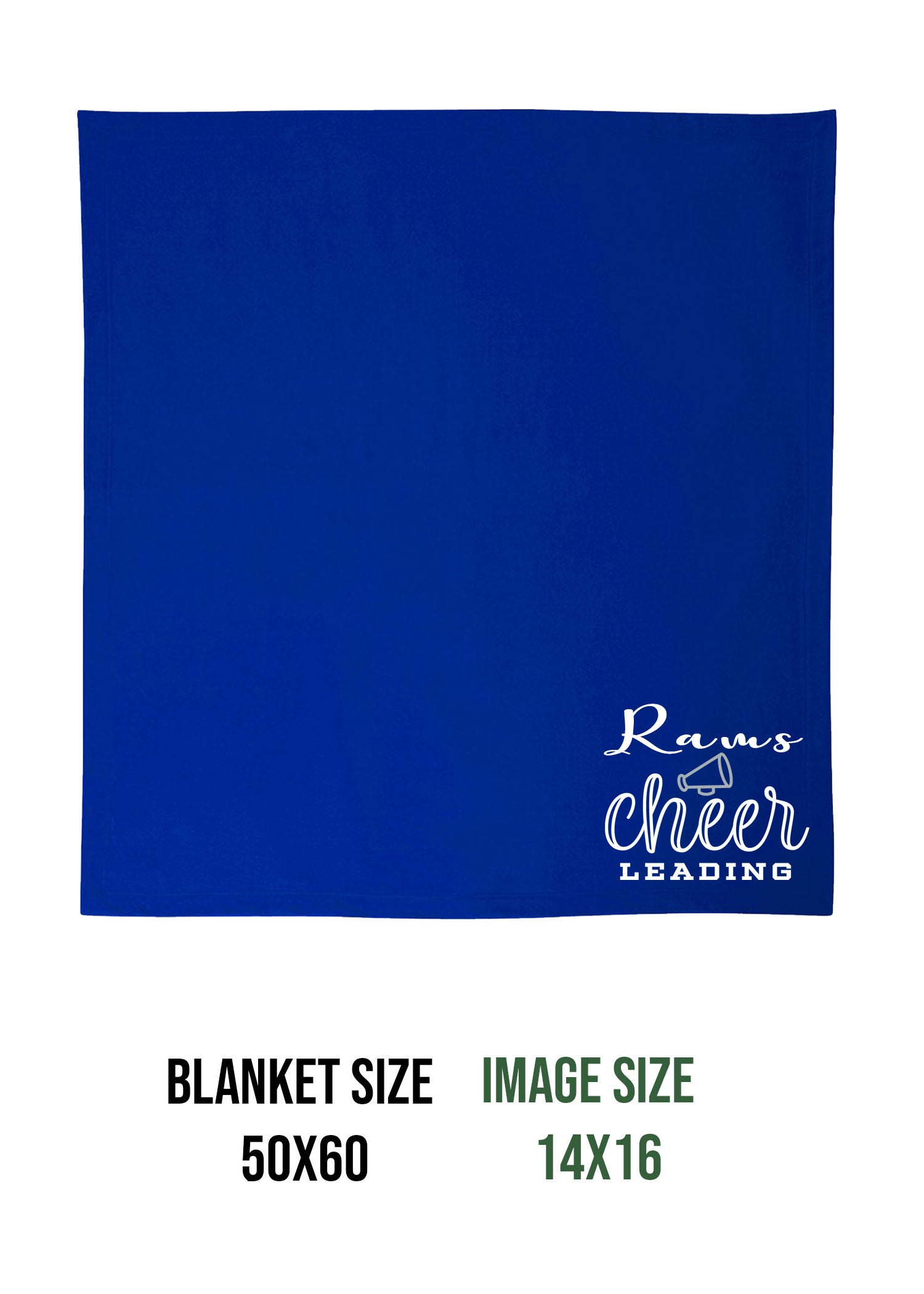 Franklin Cheer Design 2 Blanket