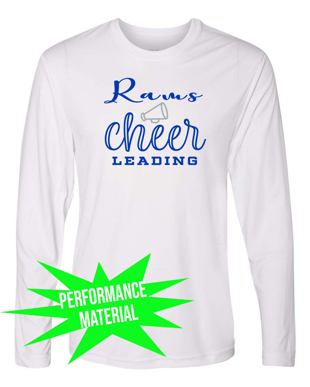Franklin Cheer Performance Material Design 2 Long Sleeve Shirt