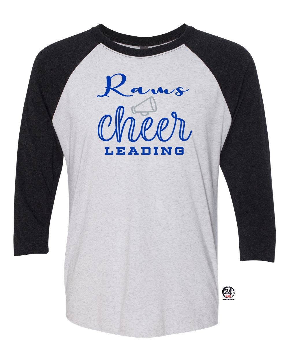 Franklin Cheer Design 2 raglan shirt