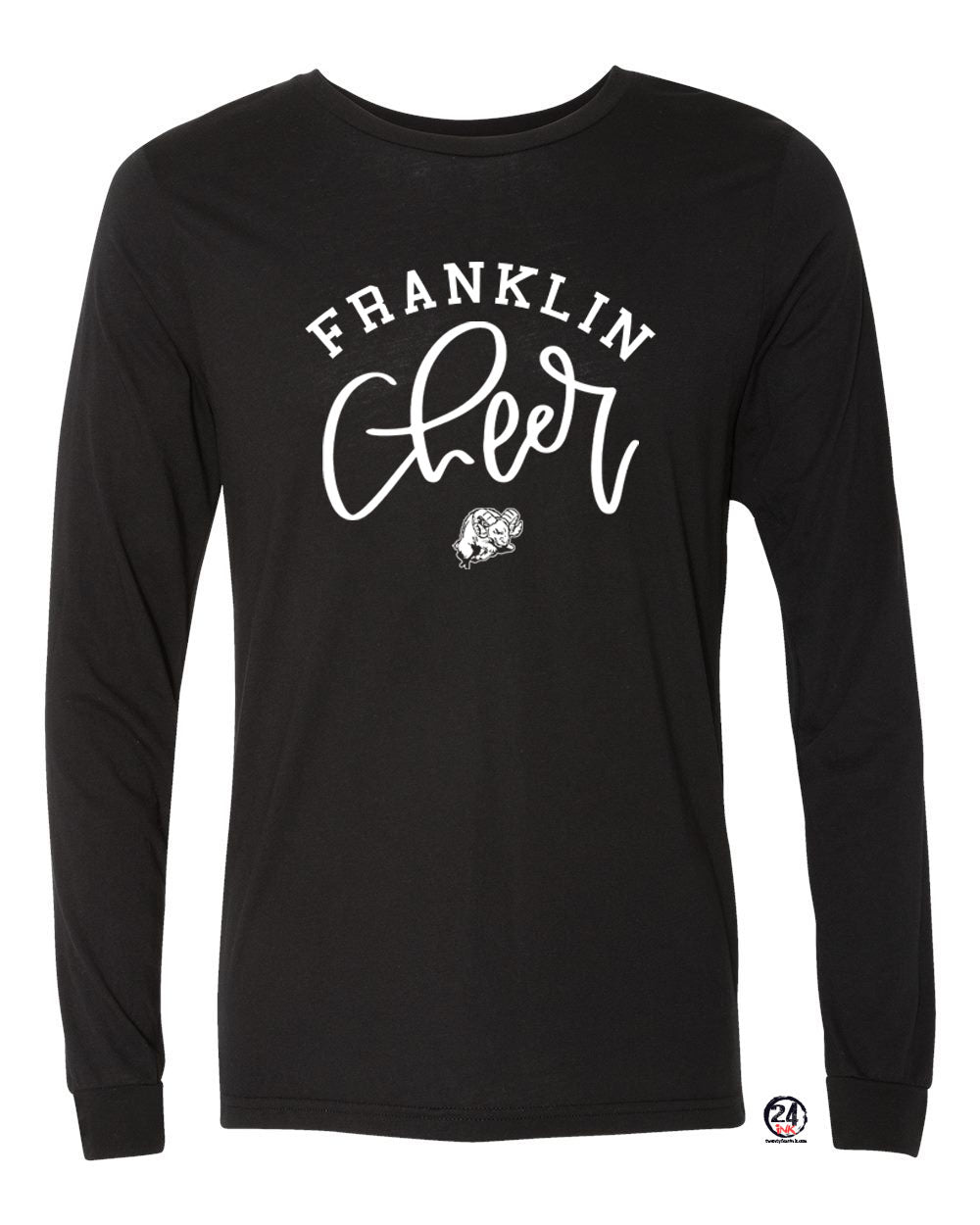 Franklin Cheer Design 3 Long Sleeve Shirt