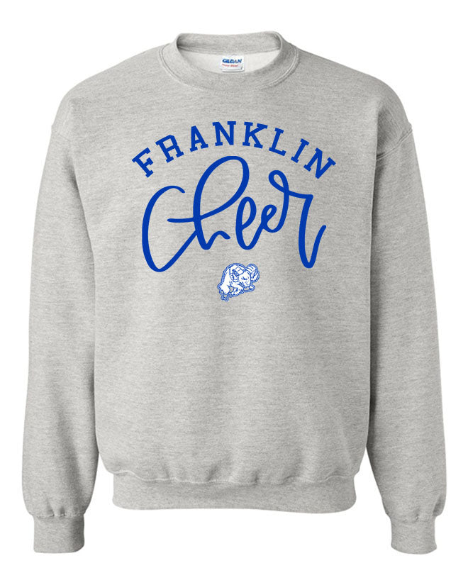 Franklin Cheer Design 3 non hooded sweatshirt