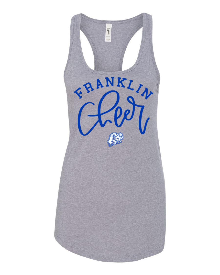 Franklin Cheer Design 3 Tank Top
