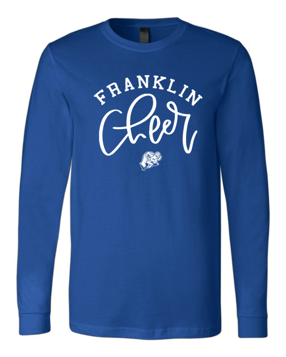 Franklin Cheer Design 3 Long Sleeve Shirt